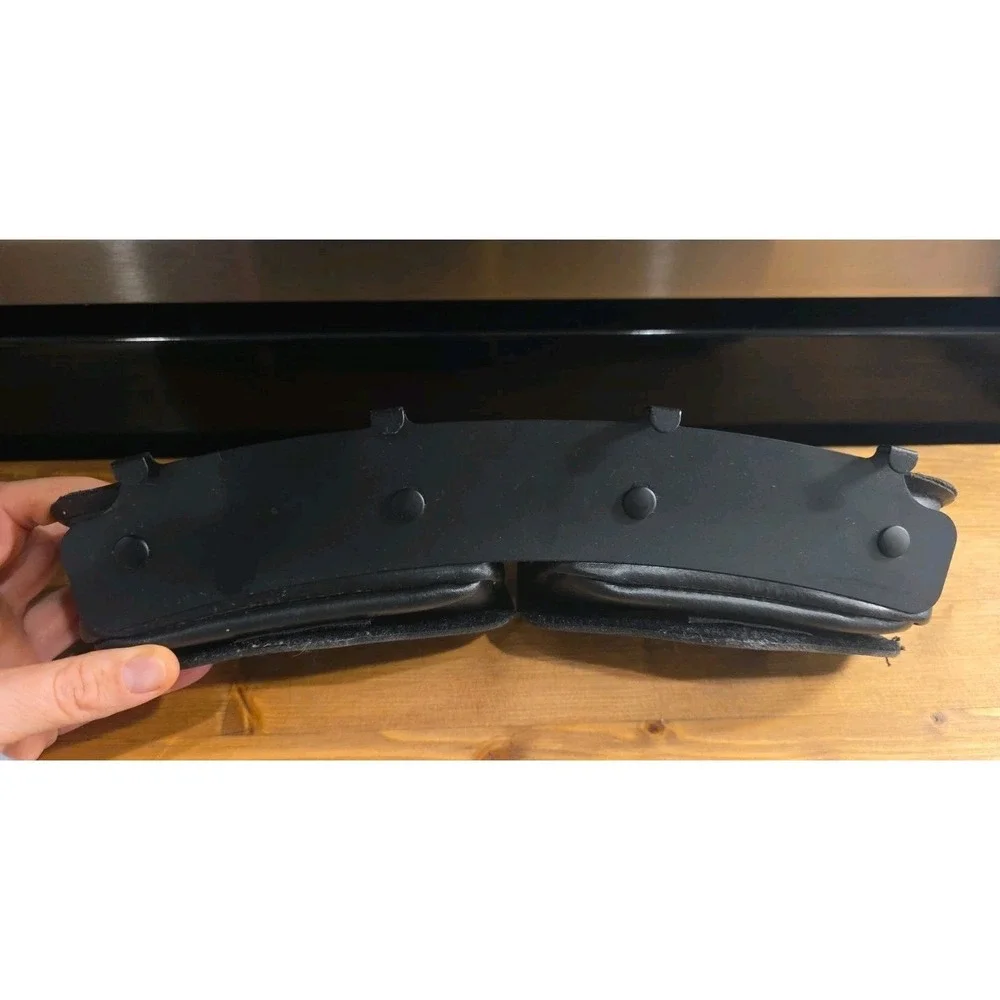 Harley‎ Davidson Black Cowhide Leather Clip On Side Saddle Bags